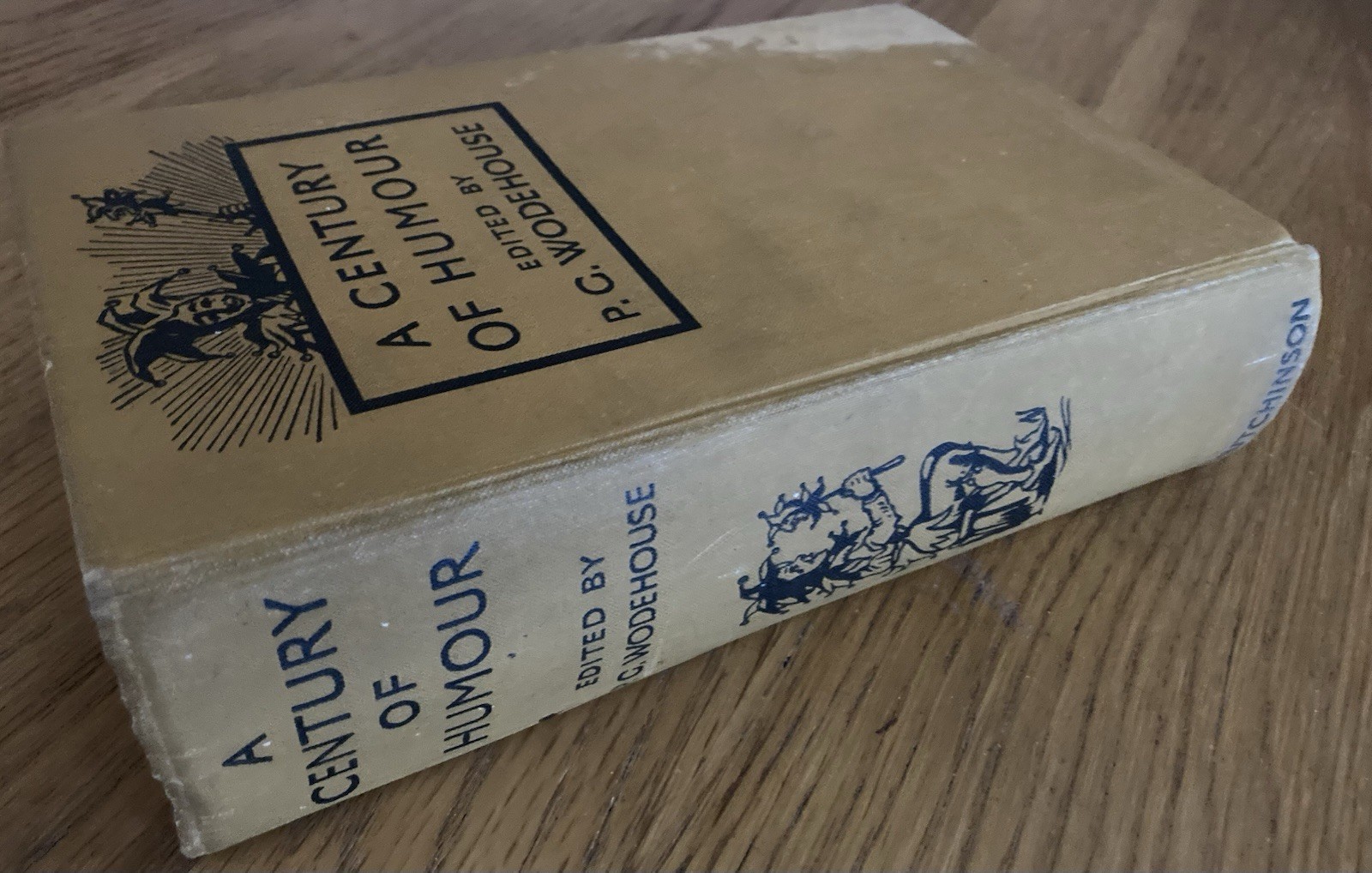 A Century of Humour. Edited by P. G. Wodehouse. 1934 Hutchinson HB. 1024 Pages