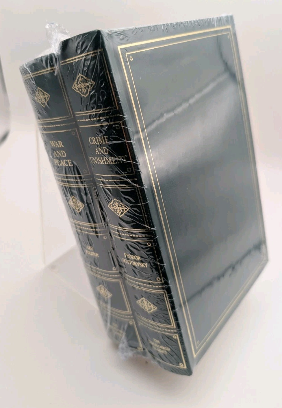 Crime & Punishment Fyodor Dostoevsky & War Peace Leo Tolstoy Programmed Classics