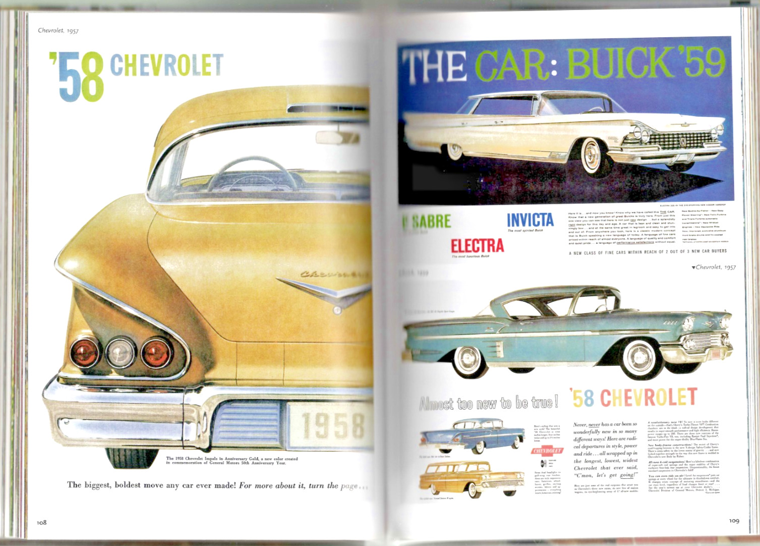 2002 Icons 50s Cars J. Heimann Ed. 192 Pages Great Advertising Picture Book LN