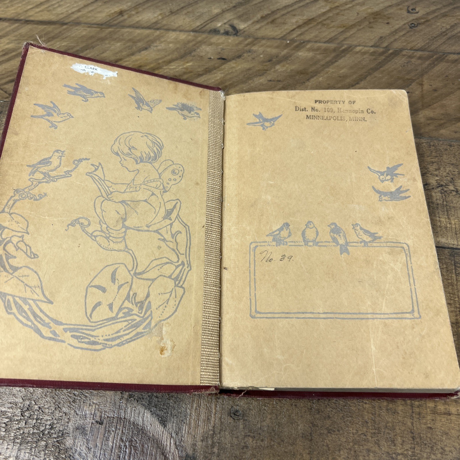 Studies in Reading Searson Martin Primer 1922 Vintage Antique Decor
