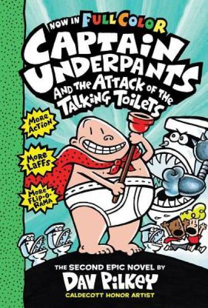 Captain Underpants and the Attack of the Talking Toilets: Color Edition ( – GOOD