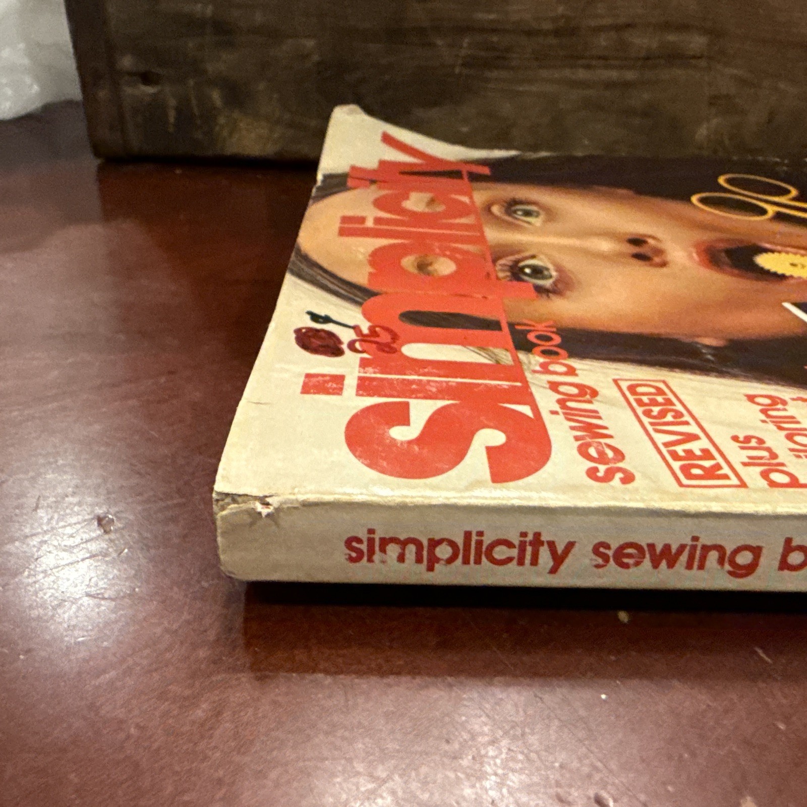 Simplicity Sewing Book 1972 Revised Illustrated 256 pages Vintage Paperback