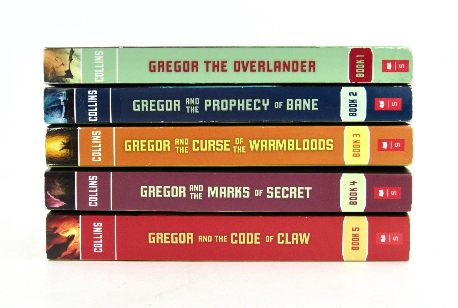Complete Set 5 THE UNDERLAND CHRONICLES Suzanne Collins Gregor Overlander PB L1