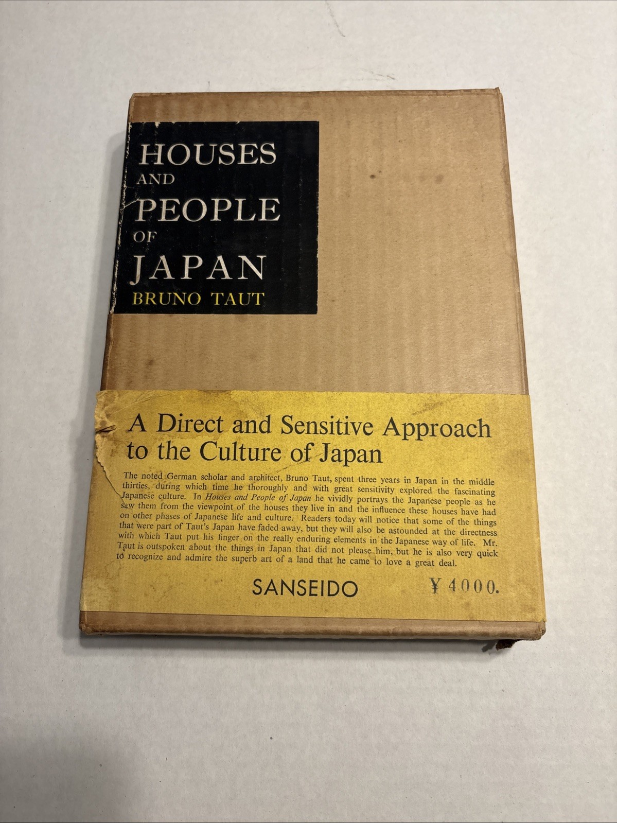 Houses and People of Japan by Bruno Taut