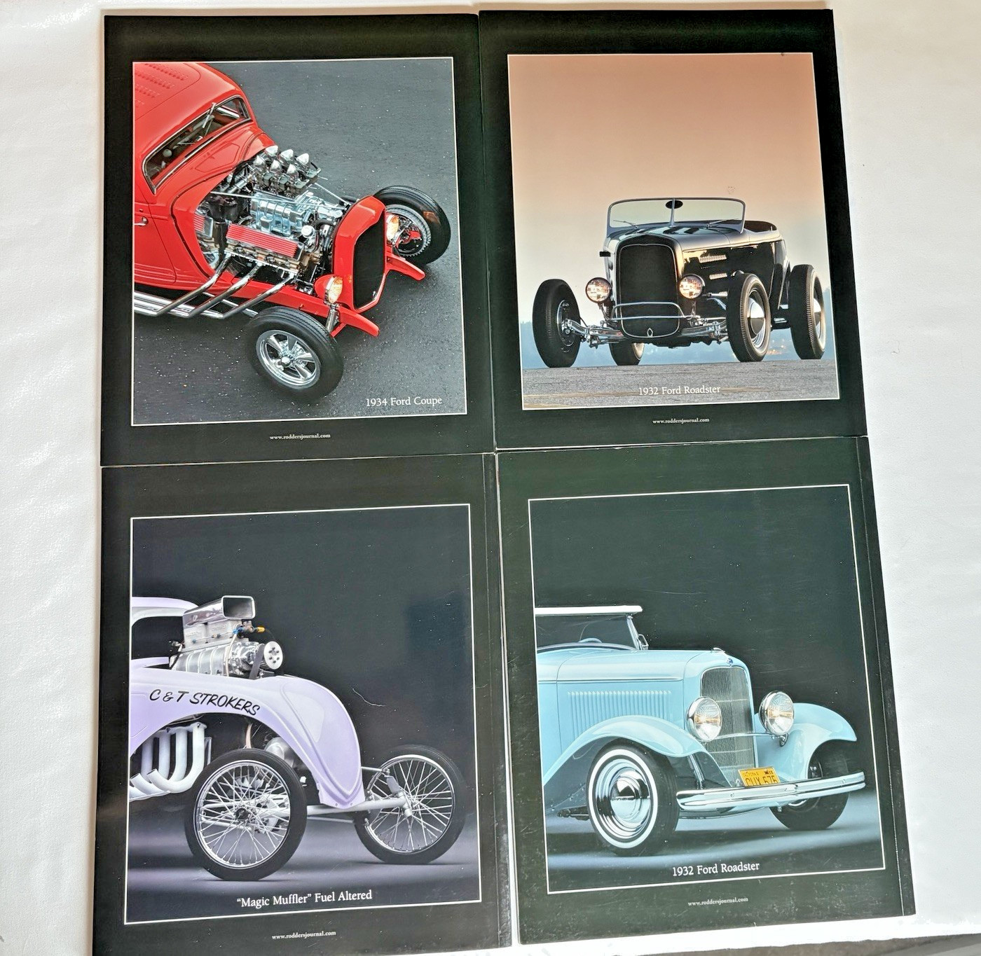 The Rodder’s Journal Magazine Lot #60-67 Hot Rod Ford Roadster Custom