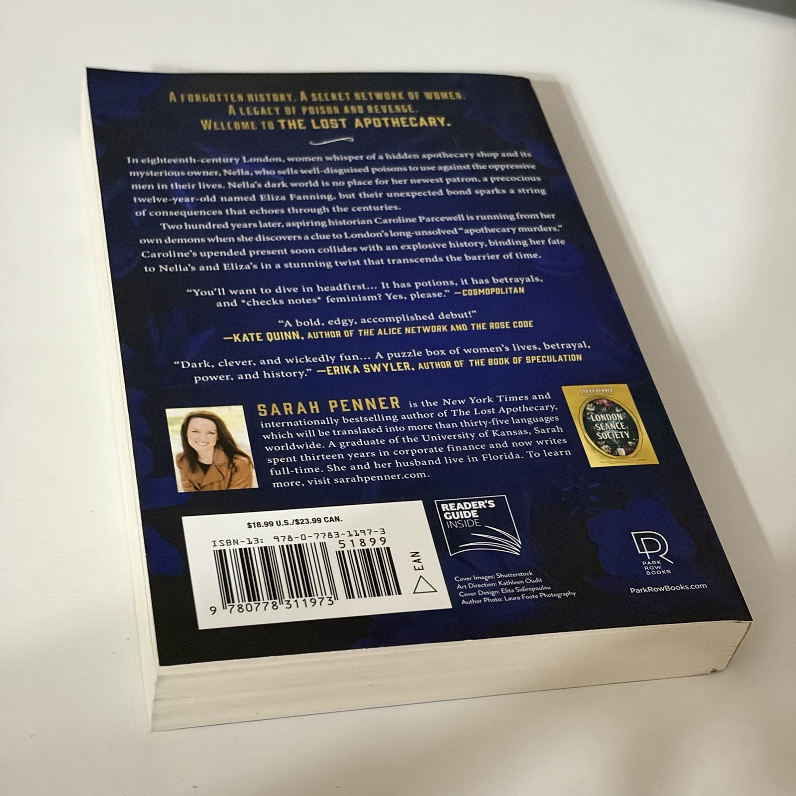 Lost Apothecary : A Novel by Sarah Penner (2022, Trade Paperback)