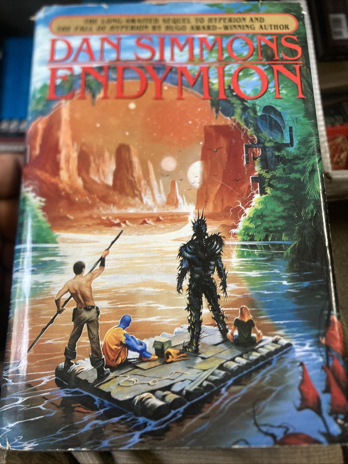 Endymion by Dan Simmons (1995 Hardcover) Bantam Books BCE