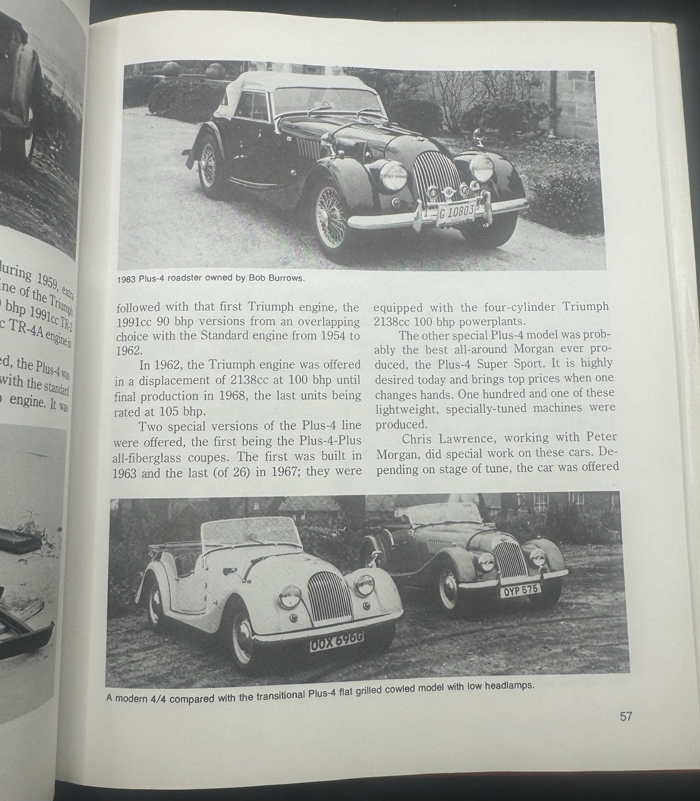 Morgans: Pride of the British – John H. Sheally II –1982 1st Ed HC/DJ –198 Pages