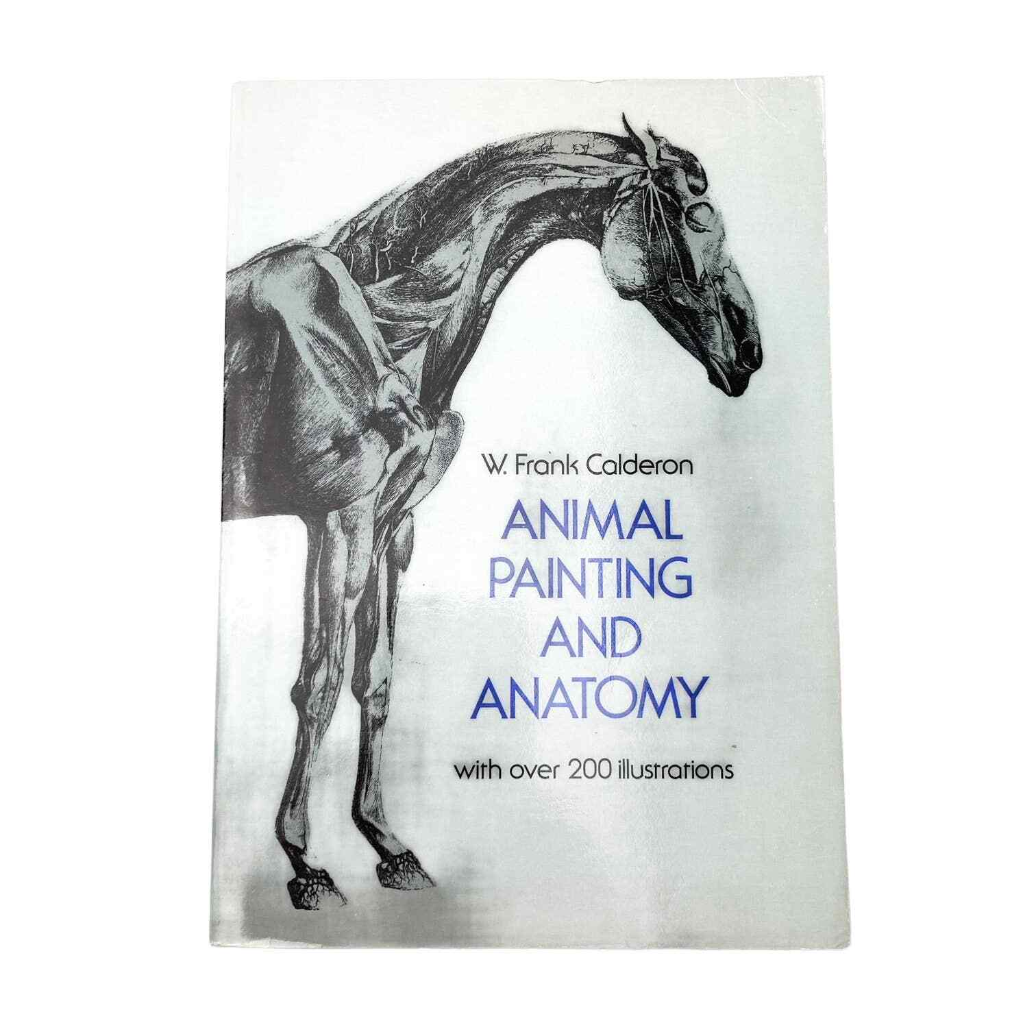 Animal Painting and Anatomy Soft Cover Book 336 pages with 200 illustrations