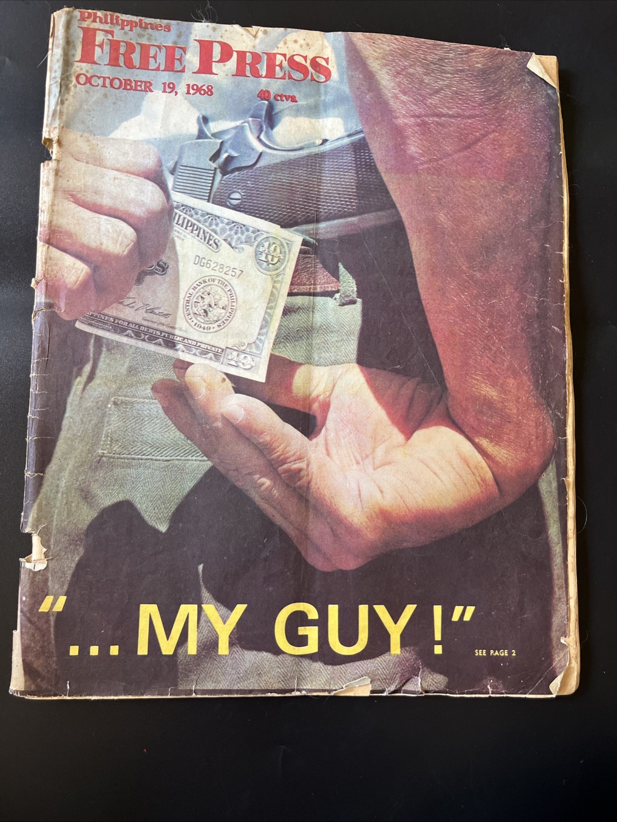 Free Press Magazine Philippines October 19, 1968 “…MY GUY!”