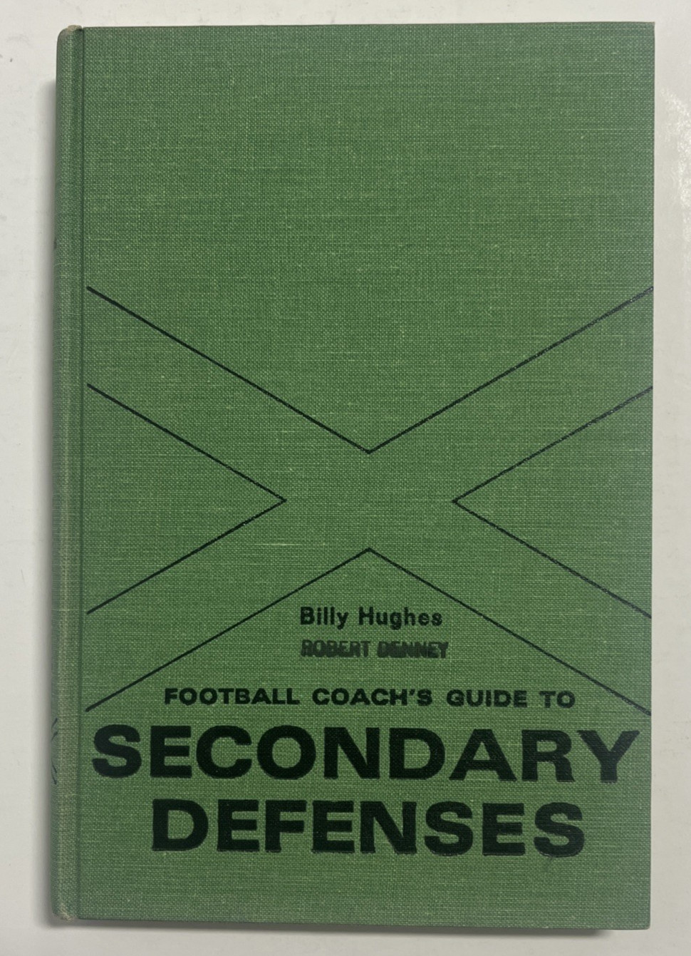 Scarce Football Coach’s Guide to Secondary Defenses 1964 Hughes 1st Ed HC DJ