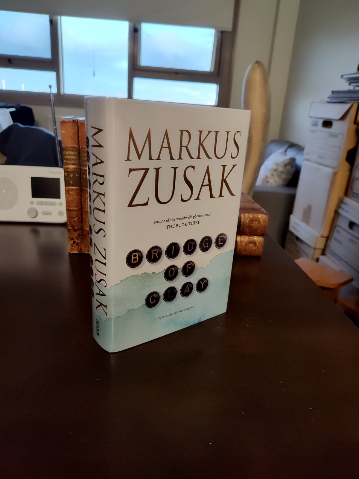 Bridge of Clay by Markus Zusak 1st Edition SIGNED by the author *** RARE ***