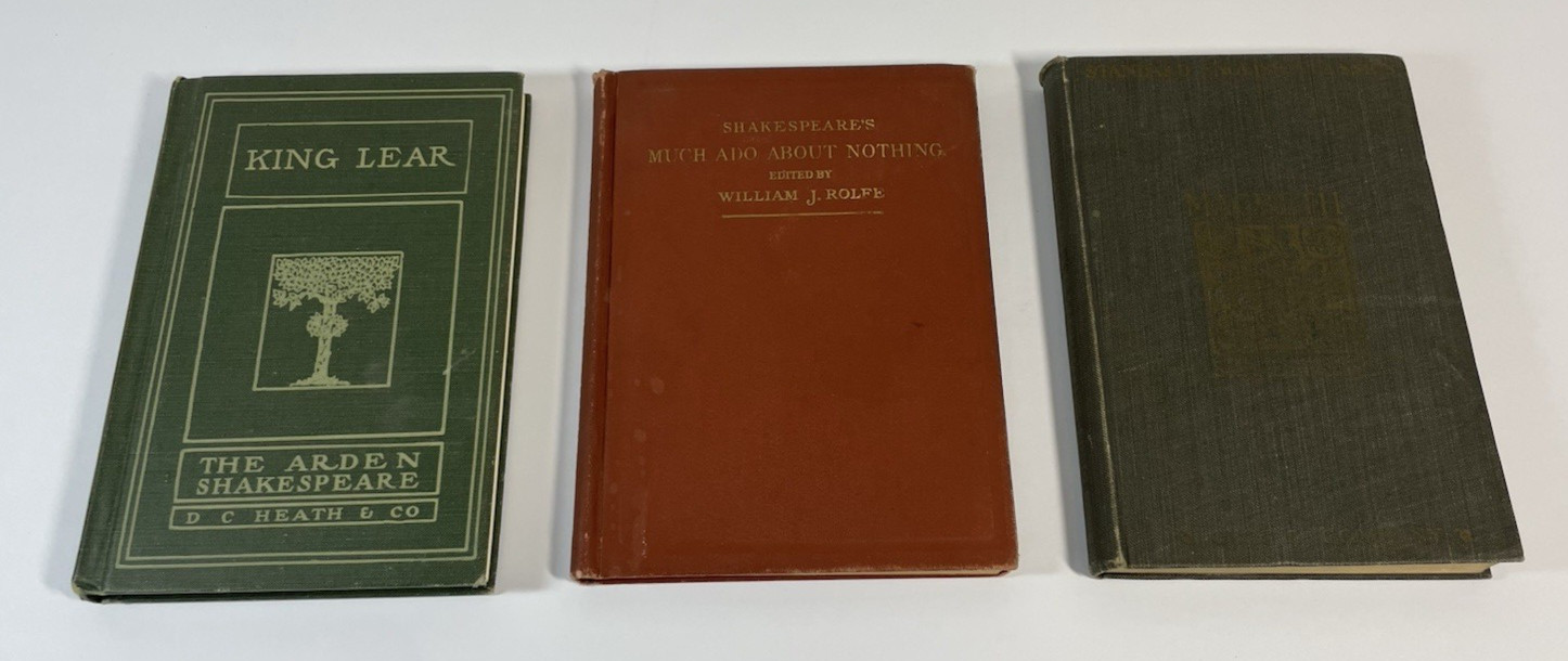 Shakespeare Tragedy of Macbeth 1904 Much Ado About Nothing 1906 King Lear 1917