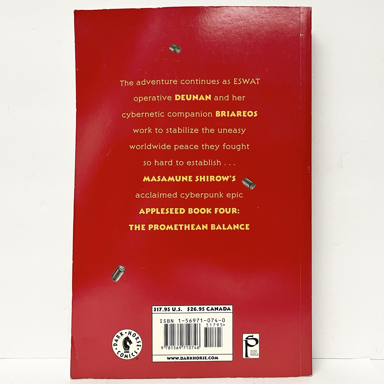 Appleseed : The Promethean Balance – Book Four 4 (TPB) Dark Horse Comics