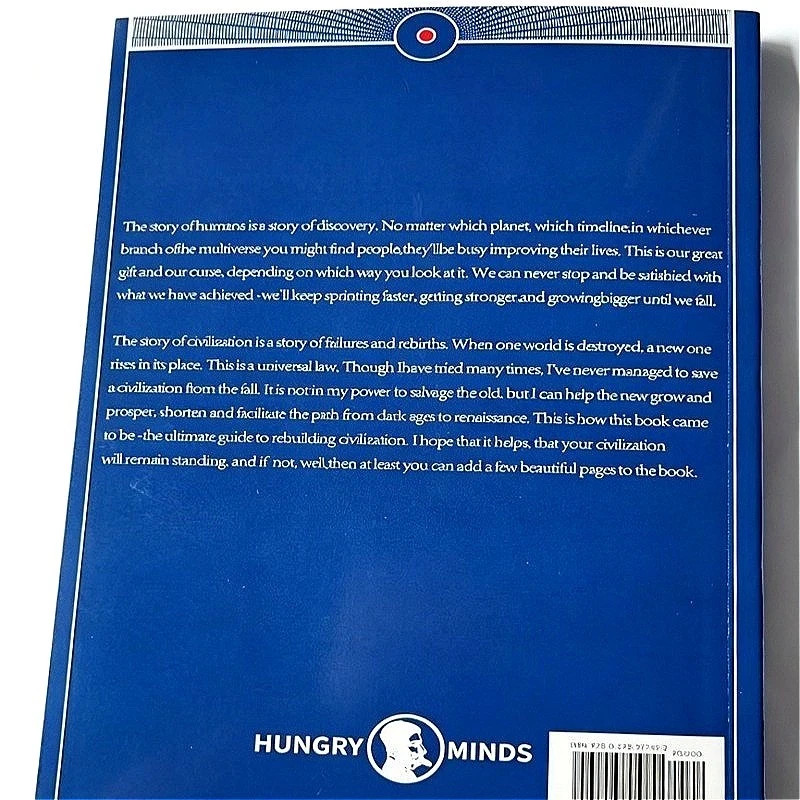 The Book The Ultimate Guide to Rebuilding a Civilization – Inspirational Science