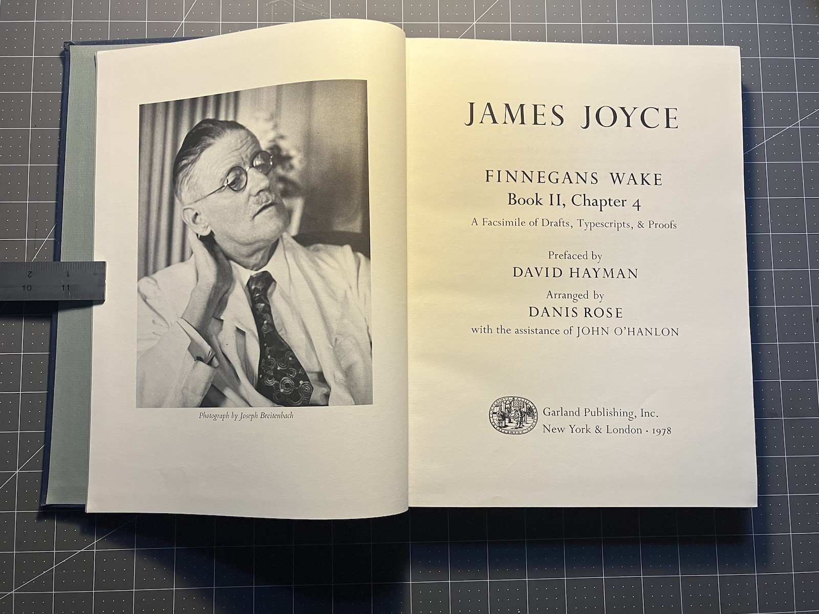 The James Joyce Archive Finnegans Wake Book II, Chapter 4 Garland Publishing