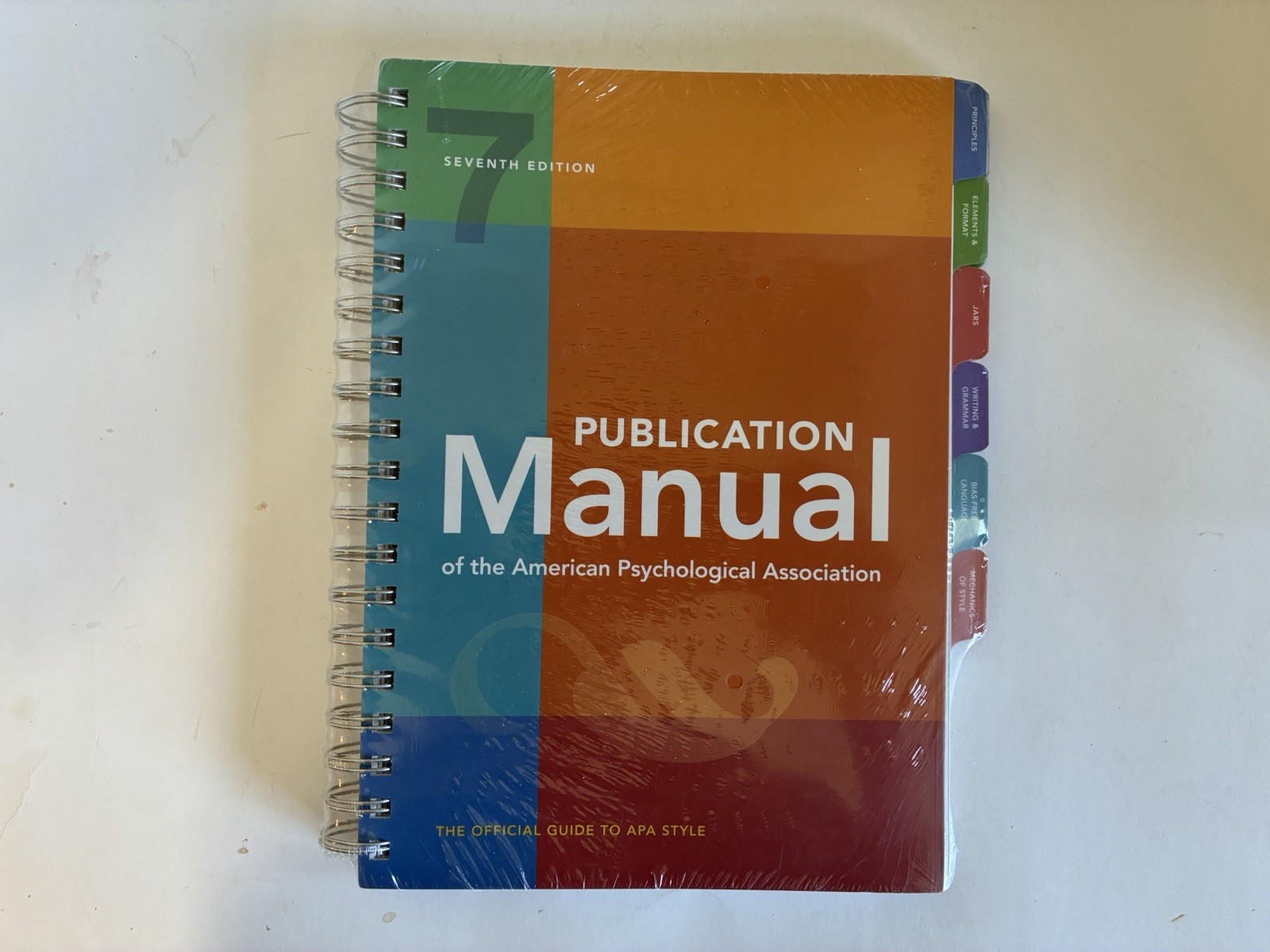 Publication Manual (OFFICIAL) 7th Edition of the American Psychological…
