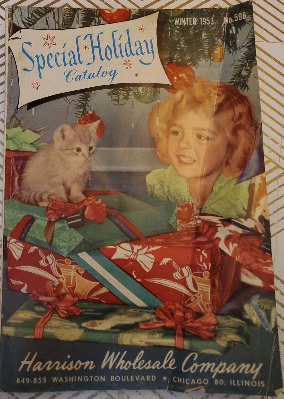 1953 Harrison Wholesale Company Special Holiday Catalog 200+ Pages Toys Trains