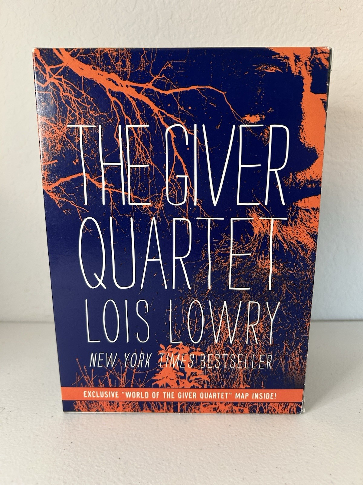 Giver Quartet Box Set Lois Lowry 2014 Hardcover Map Messenger Gathering Blue Son