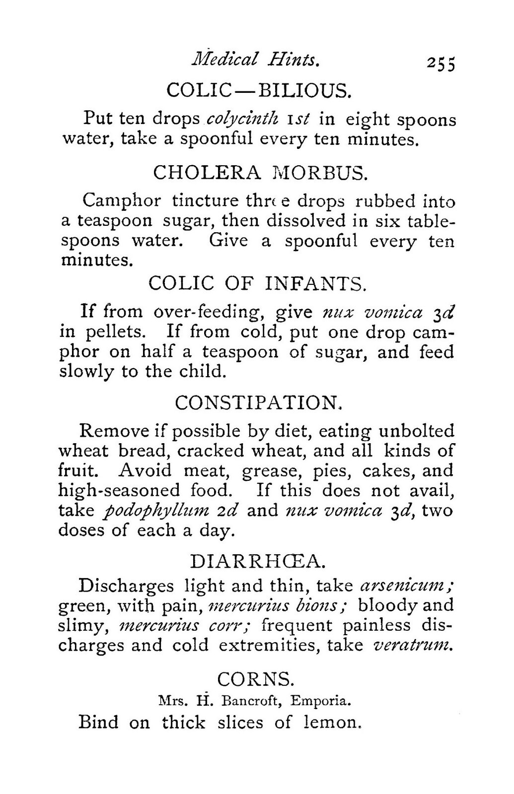 1874 The Kansas Home Vintage Cook Book 288 Pages