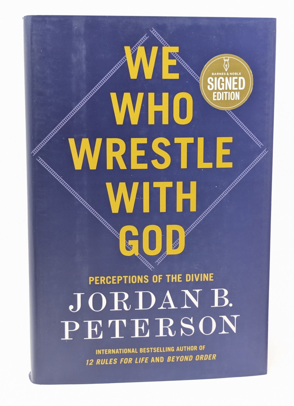 SIGNED Jordan B. Peterson – We Who Wrestle With God (1st Ed./1st Printing) 2024