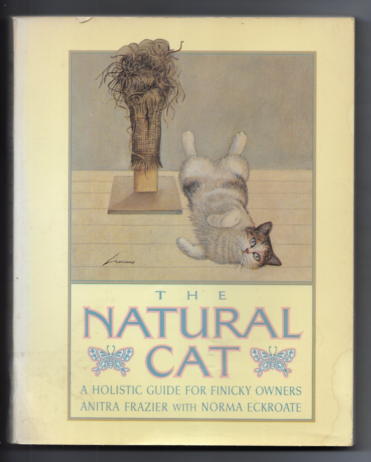 THE NATURAL CAT by ANITRA FRAZIER 200 pages 1981 PB MINOR WEAR