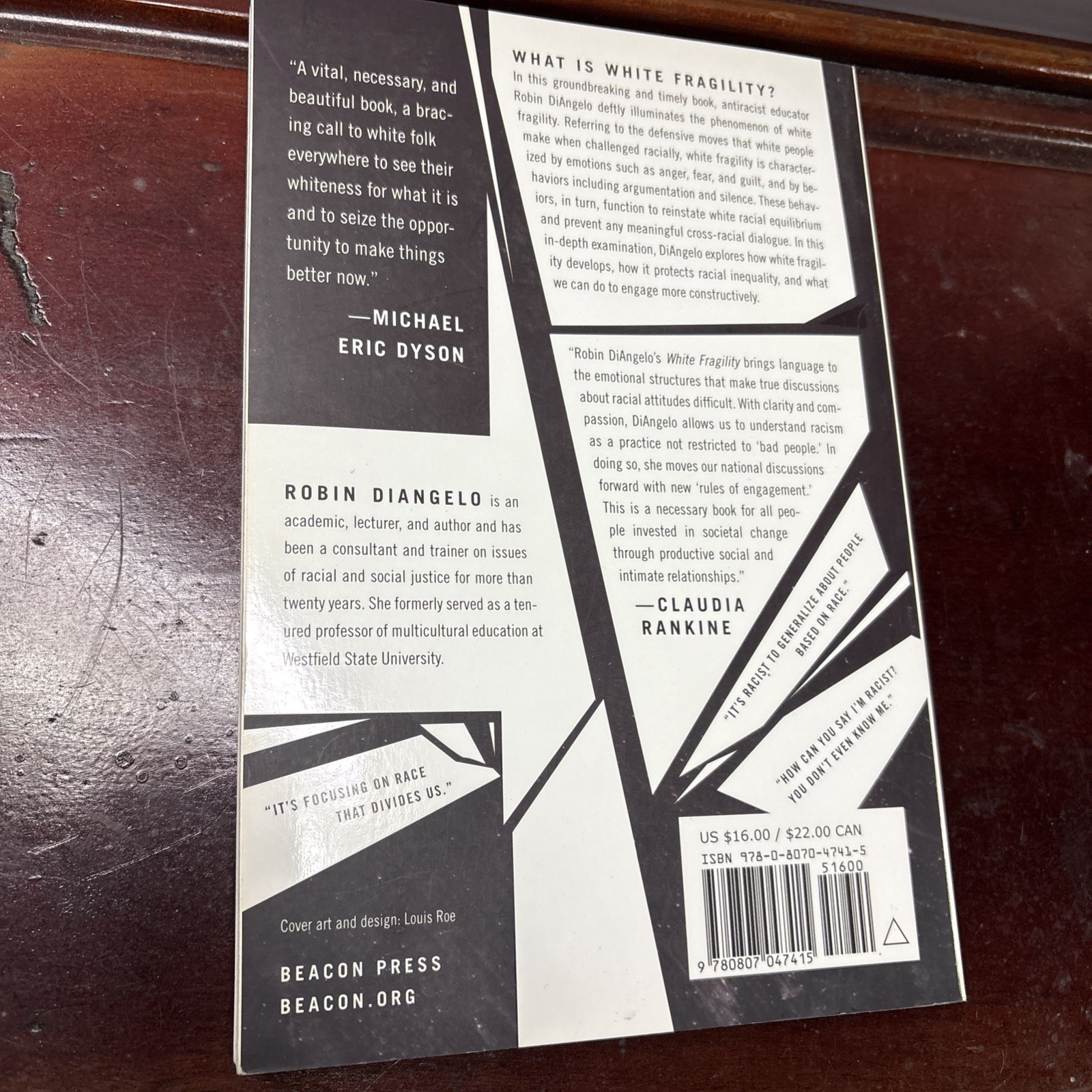 White Fragility: Why It’s So Hard f- Dr Robin DiAngelo, 9780807047415, paperback