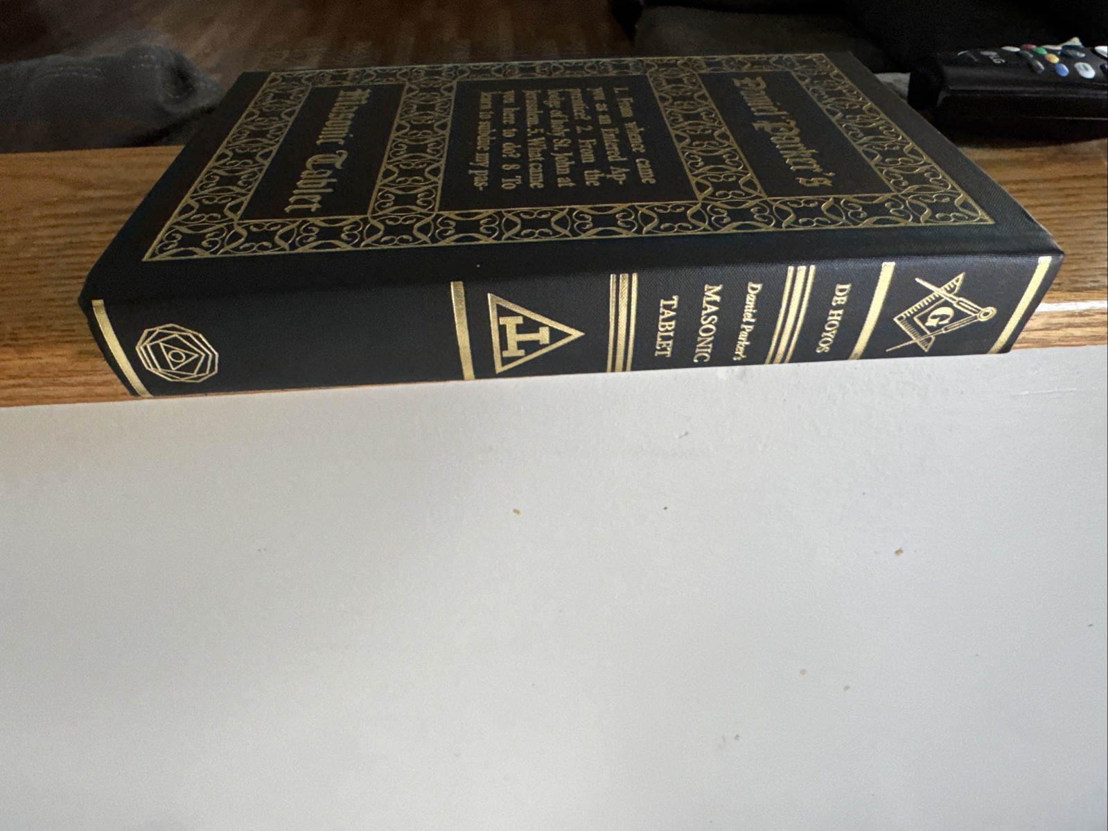 Daniel Parkers Masonic Tablet De Hoyos 2019 HC Scottish Rite Cipher