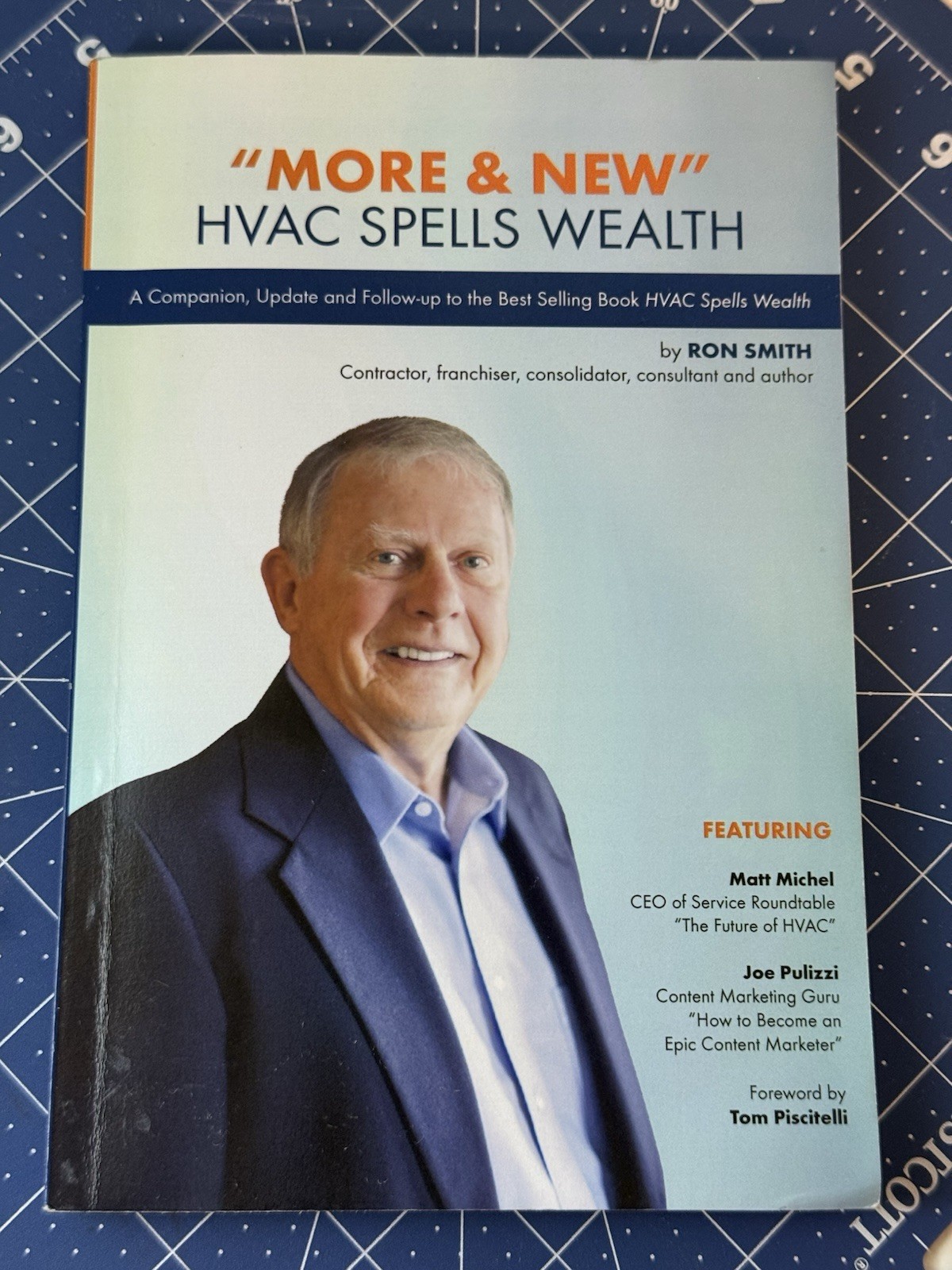 More & New HVAC Spells Wealth Ron Smith HVAC Business Sales Training Book