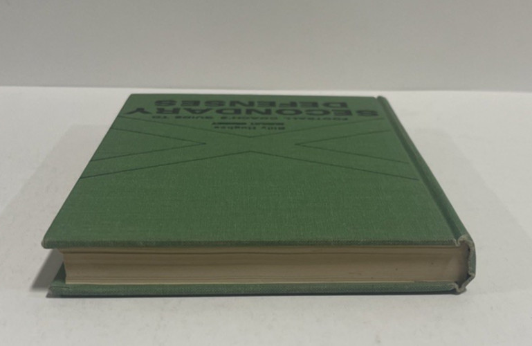 Scarce Football Coach’s Guide to Secondary Defenses 1964 Hughes 1st Ed HC DJ