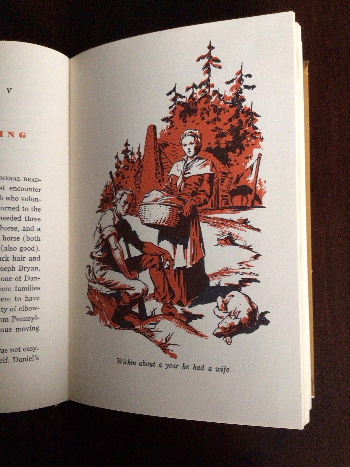 Daniel Boone The Opening of the Wilderness 1952 HC John Mason Brown