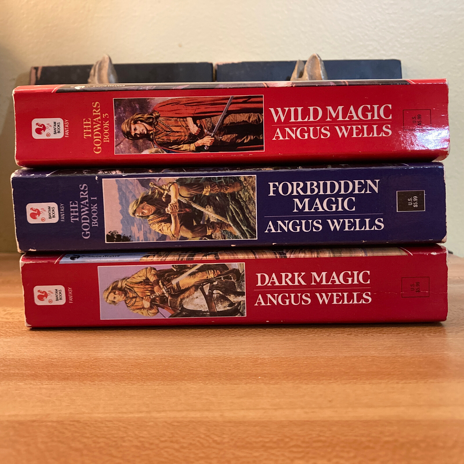 The Godwars Trilogy (Dark Magic, Wild Magic, Forbidden Magic) by Angus Wells Ban