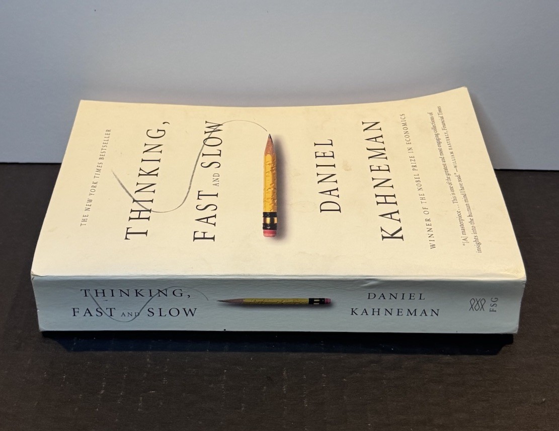 Thinking, Fast and Slow – Paperback By Kahneman, Daniel – GOOD
