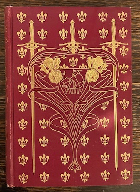 MARGUERITE DE VALOIS/DUMAS HC Book ANTIQUE ART NOUVEAU GILT COVER