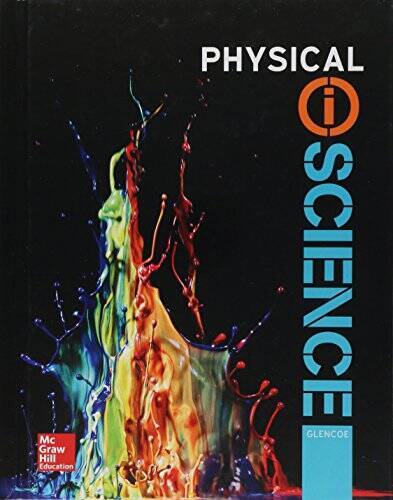 McGraw Hill Education Physical Science Glencoe Student Edition 2017 – VERY GOOD