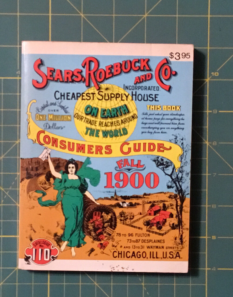 1900 FALL SEARS ROEBUCK BOOK, 1970 Copyright, Near Perfect! 1120 pages? COPY