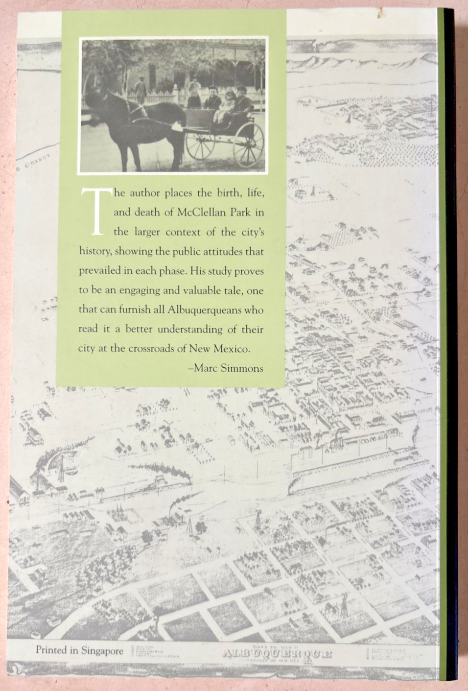 McClellan Park: The Life & Death of an Urban Green Space – Sanders 2004 PB NEW