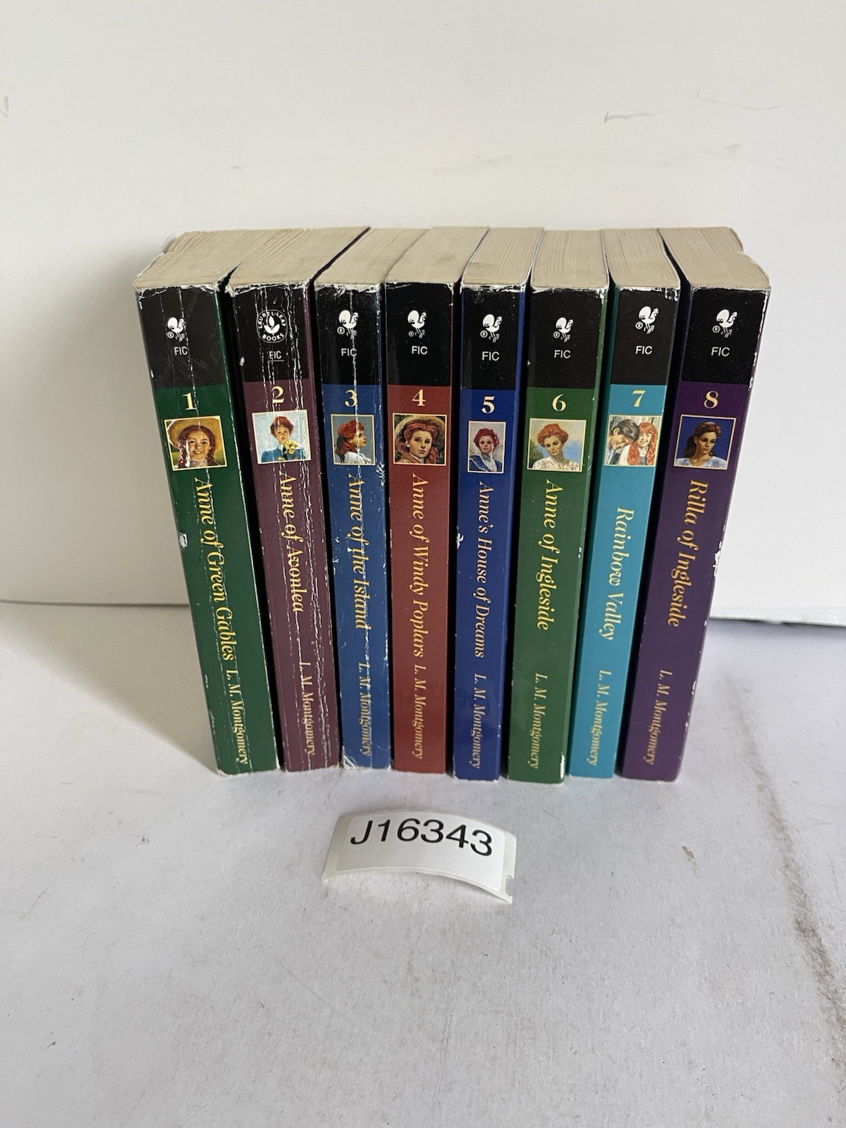 The Anne of Green Gables Complete Set PB Novels # 1-8 by L. M. Montgomery 1998