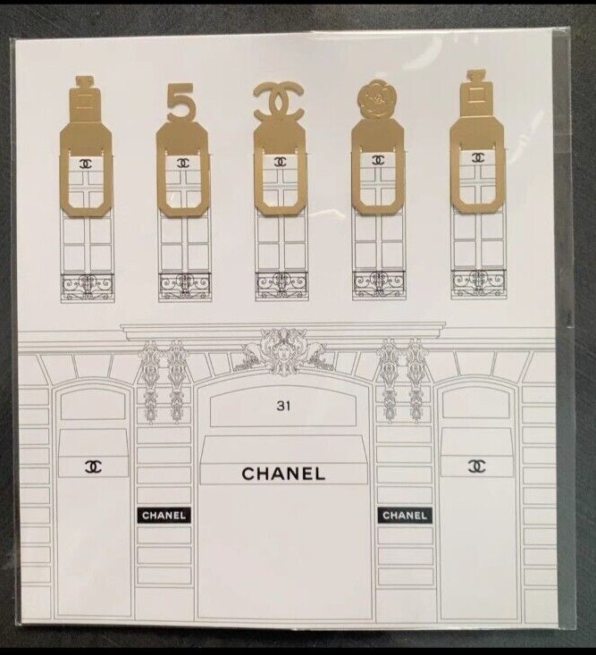 Chanel Camellia Metal Bookmark – Various Choices