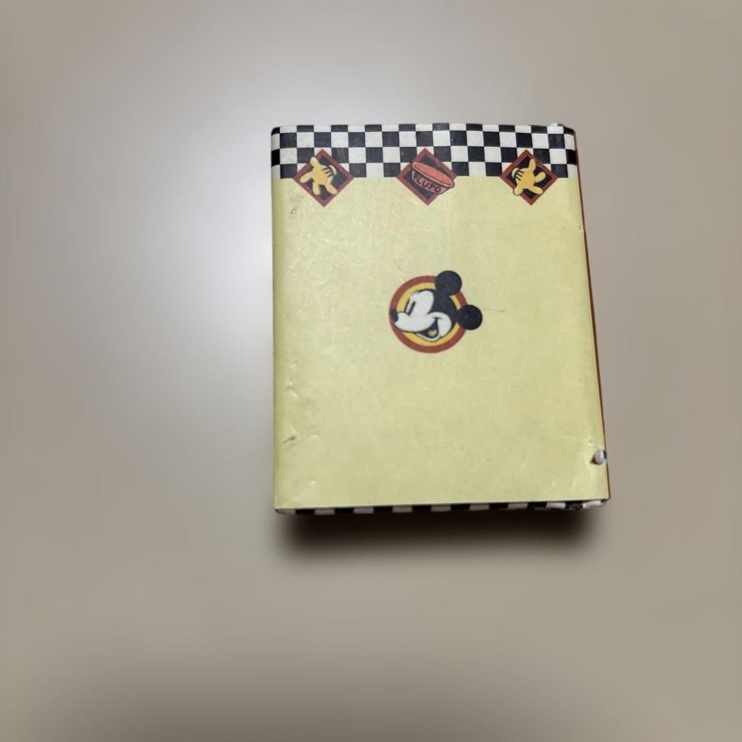 Mickey Mouse Mini Book A Friend Like You Disney 2.2in Small Vintage Book
