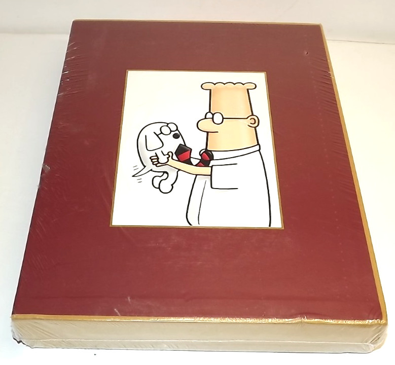 Dilbert 2.0 20 Years of Dilbert Anniversary Boxed Hardcover w Slipcase & DVD NIB