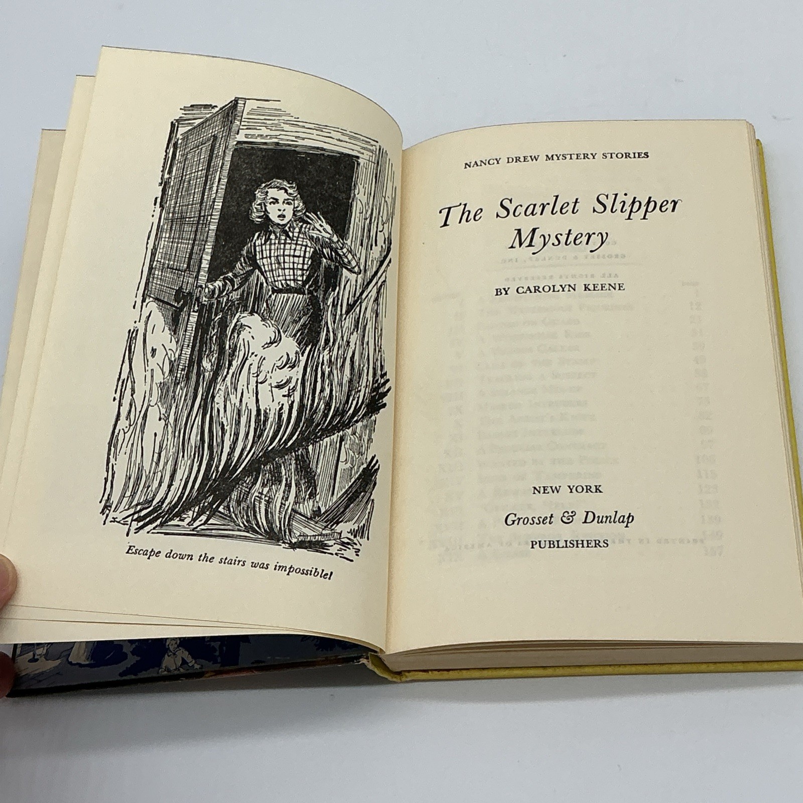 Nancy Drew Mystery Stories Lot of 4 by Carolyn Keene Vintage HC #32, 39, 42, 43