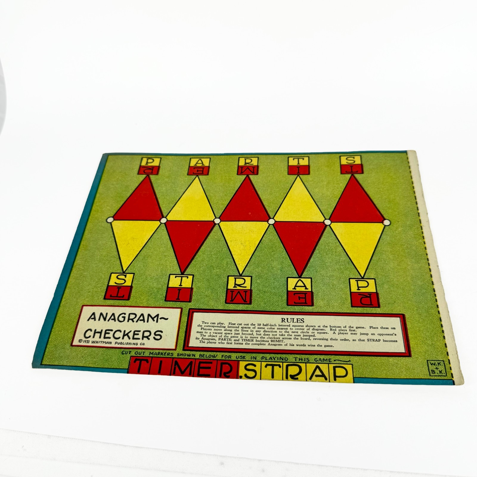 Ready to Play Games 1931 Whitman Publishing Vintage