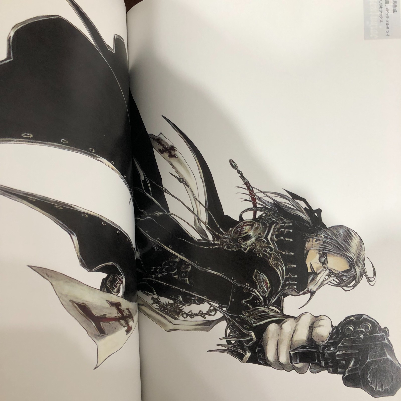 Trinity Blood illustration fabrica theologiae Art Book THORES Shibamoto