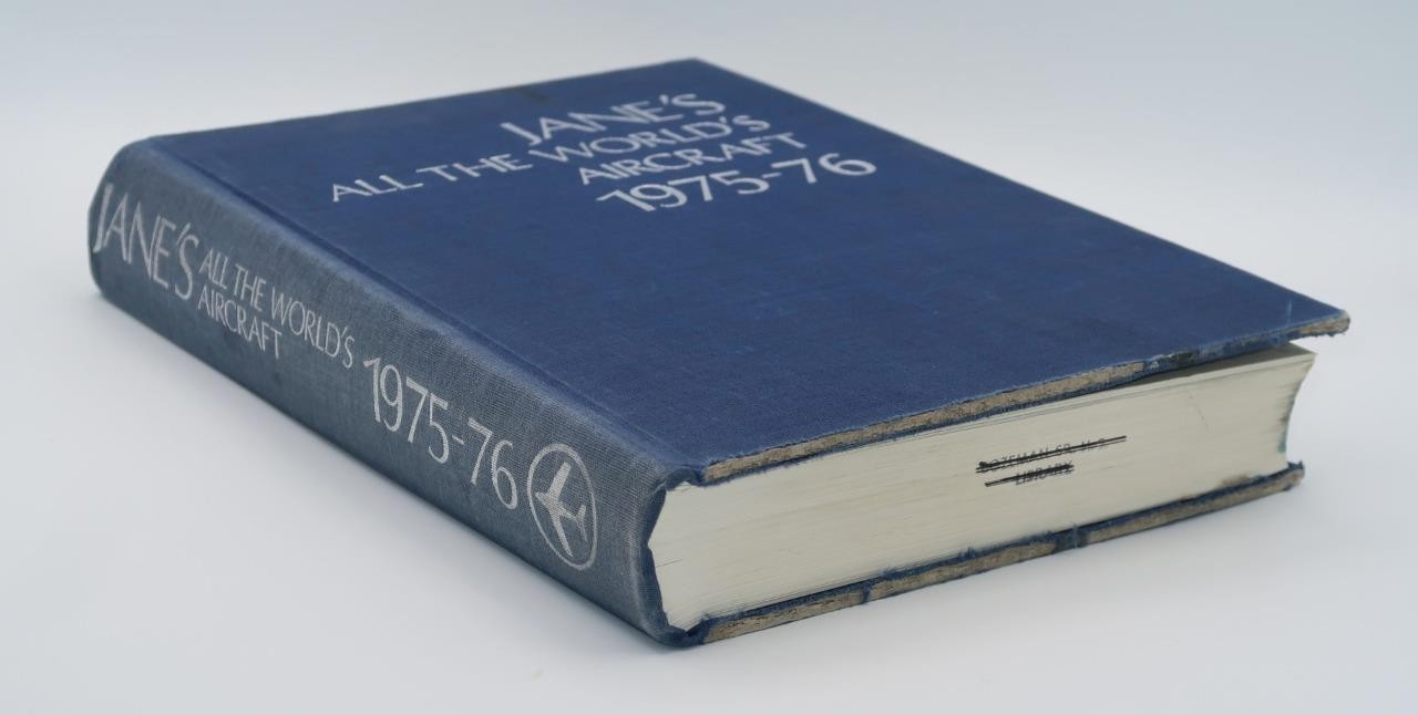Jane’s All the World’s Aircraft, 1975-1976 by John W.R. Taylor (Hardcover)