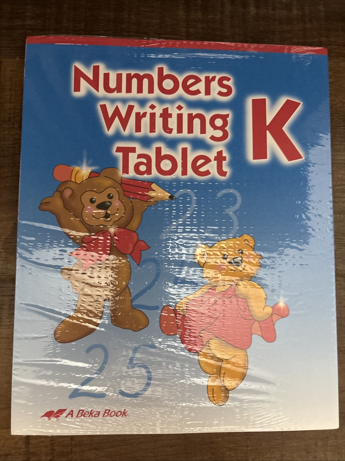 A Beka Book Numbers Writing Tablet K Kindergarten Curriculum New Sealed Unbound
