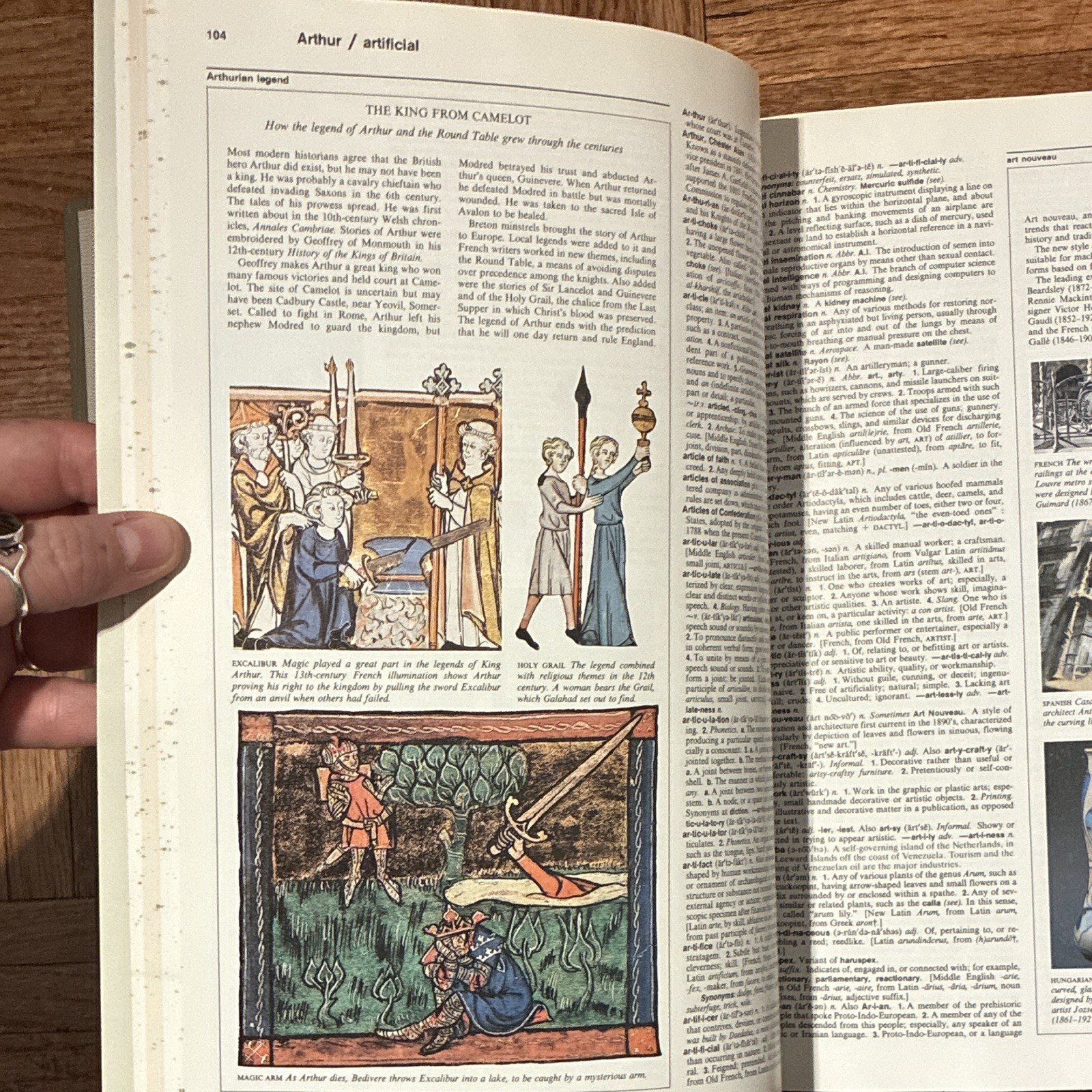 Reader’s Digest Illustrated Encyclopedic Dictionary Vol 1 A-K & L-Z HC 1987