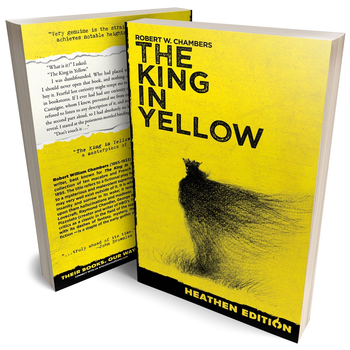 The King in Yellow by Robert W. Chambers (Heathen Edition)