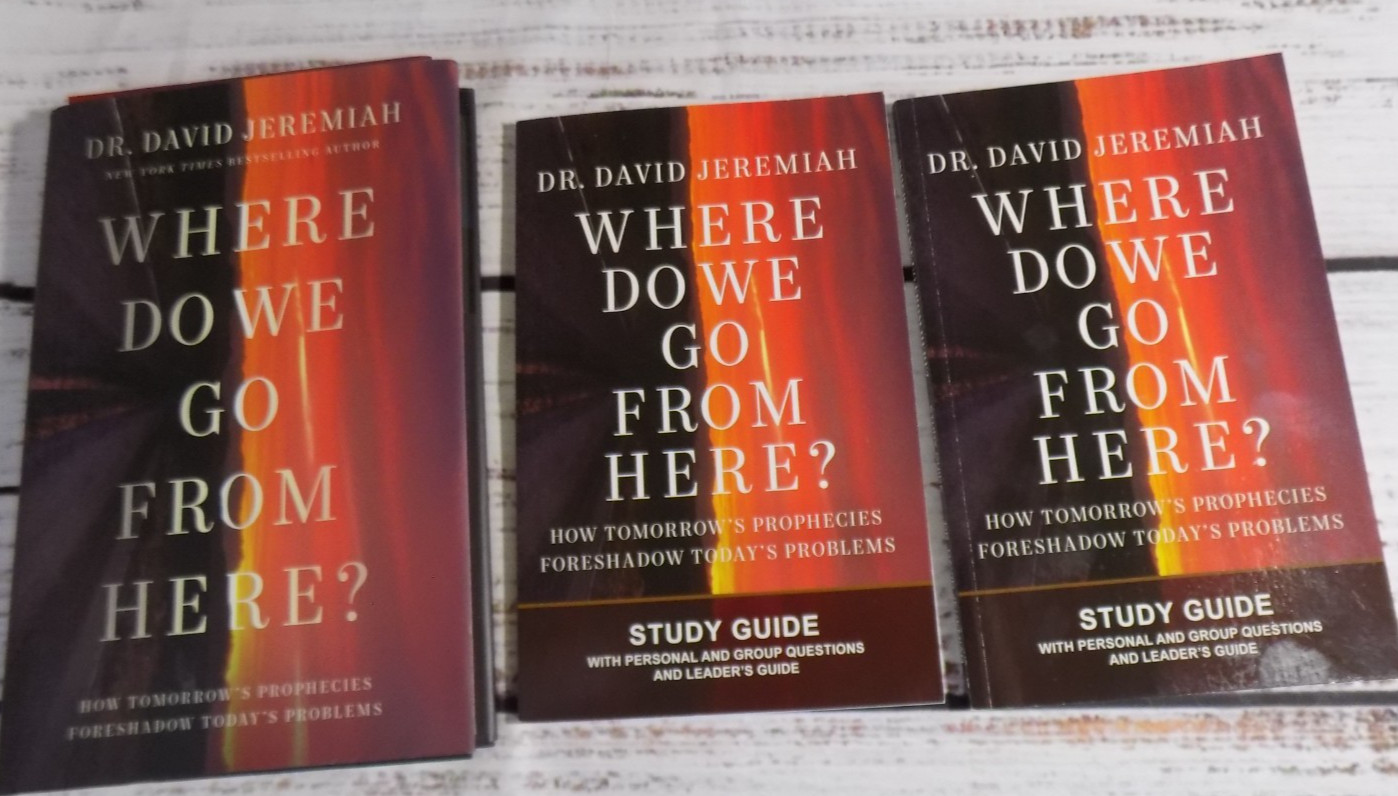 David Jeremiah Rapture / End Time Study Book Lot Of 14 Christian Study Books