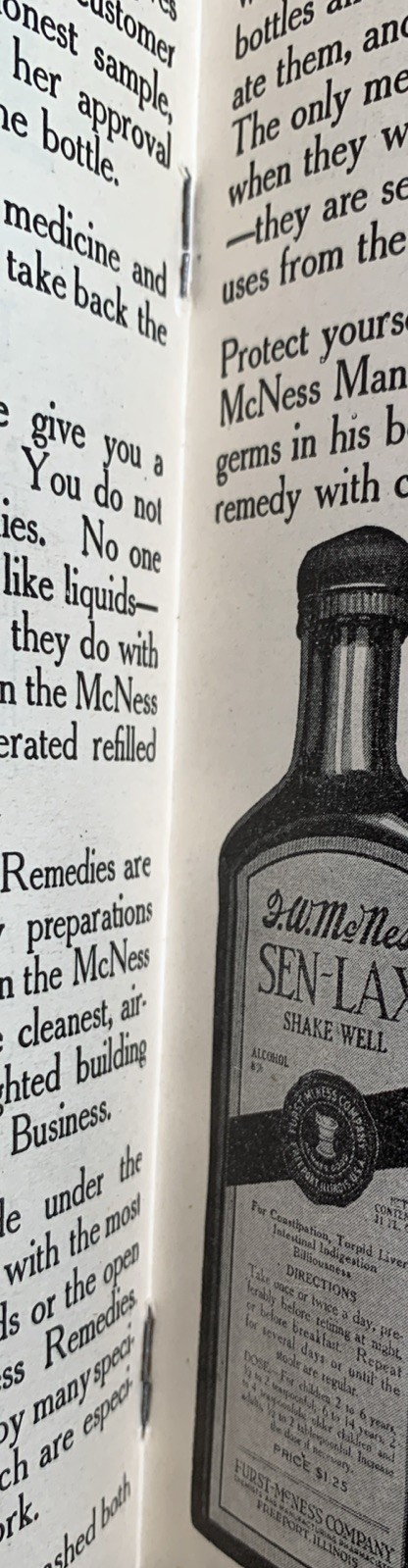 Antique F W McNess Cook Book Recipes Booklet 80 Pages